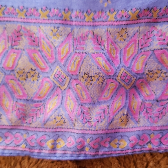 Silk scarf wrap - Picture 2 of 5